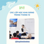 Tổng Hợp Các Lớp đã Khai Giảng Tháng 10 Tại Trung Tâm Tiếng Đức Nhân Tâm