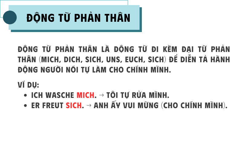 Động từ phản thân