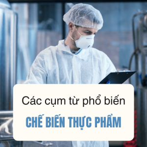 Các Cụm Từ Phổ Biến Ngành Chế Biến Thực Phẩm