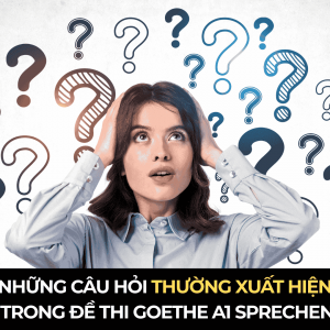 Những Câu Hỏi Thường Xuất Hiện Trong đề Thi Goethe A1 Sprechen