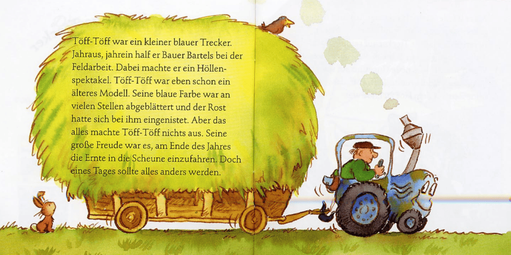 Truyện Töff-Töff, der blaue Trecker – Truyện Tiếng Đức Truyện Töff-Töff, der blaue Trecker – Truyện Tiếng Đức