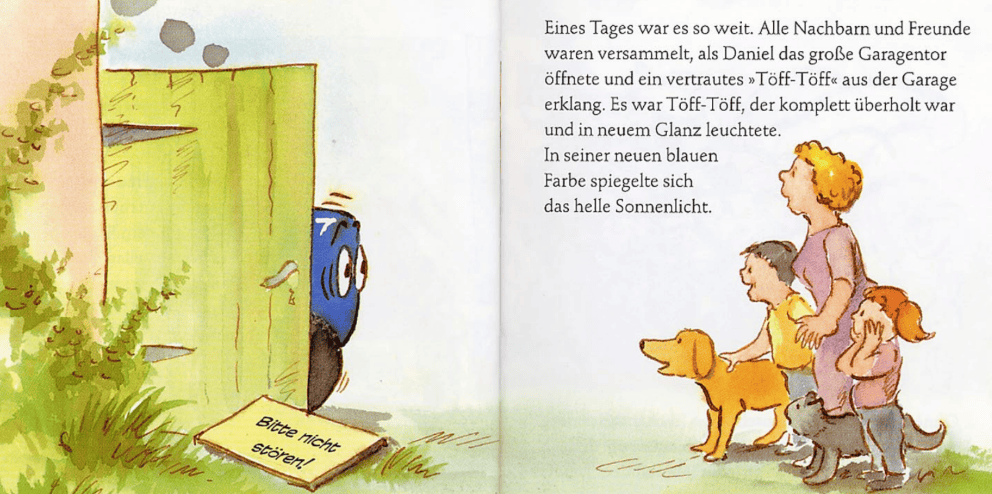 Truyện Töff-Töff, der blaue Trecker – Truyện Tiếng Đức Screenshot 2026 02 04 095719