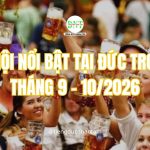 Lễ Hội Nổi Bật Tại Đức Trong Tháng 9 – 10/2026